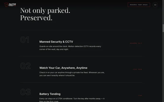 AutoVault - Vault features